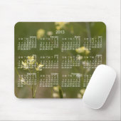 Gele bloemen; Agenda 2013 Muismat (Met muis)