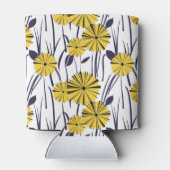 Gele bloemen blikjeskoeler (Achterkant)