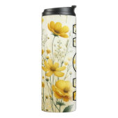 Gele Bloemen / Bloemen Beste Moeder Ooit Thermosbeker (Gedraaid links)
