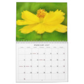 Gele Bloemen Bloemen Kunstkalender Kalender (Feb 2027)