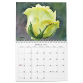 Gele Bloemen Bloemen Kunstkalender Kalender (Mar 2027)