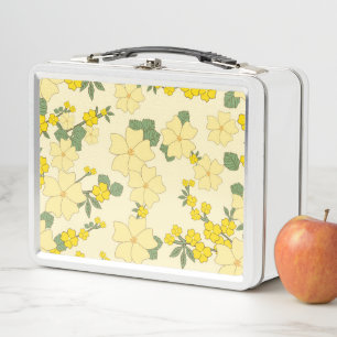 Gele bloemen, bloempatroon, patroon van bloemen