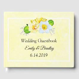 Gele Bloemen Daffodil Wedding Gastenboek