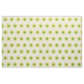  gele bloemen Daisies Pattern Stof (Yard (91,4 cm))