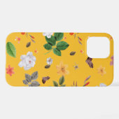 Gele bloemen en witte rozen 10 iPhone hoesje (Achterkant horizontaal)