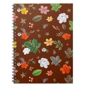 Gele Bloemen en Witte Rozen 12 Notitieboek