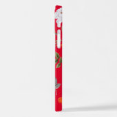 Gele bloemen en witte rozen 13 iPhone hoesje (Linkerkant)