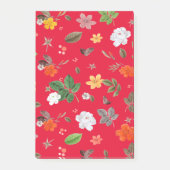 Gele bloemen en witte rozen 13 post-it® notes (Voorkant)