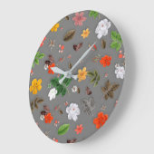 Gele bloemen en witte rozen 16 grote klok (Hoek)