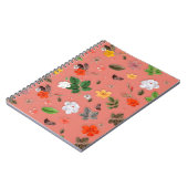 Gele bloemen en witte rozen 19 notitieboek (Linkerzijde)