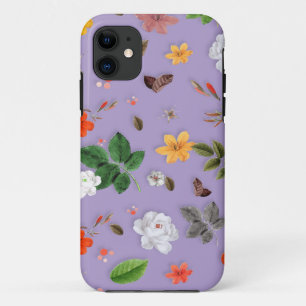 Gele bloemen en witte rozen 21 Case-Mate iPhone case