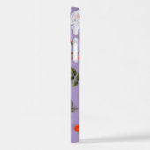 Gele bloemen en witte rozen 21 iPhone hoesje (Linkerkant)