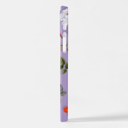 Gele bloemen en witte rozen 21 iPhone hoesje (Linkerkant)