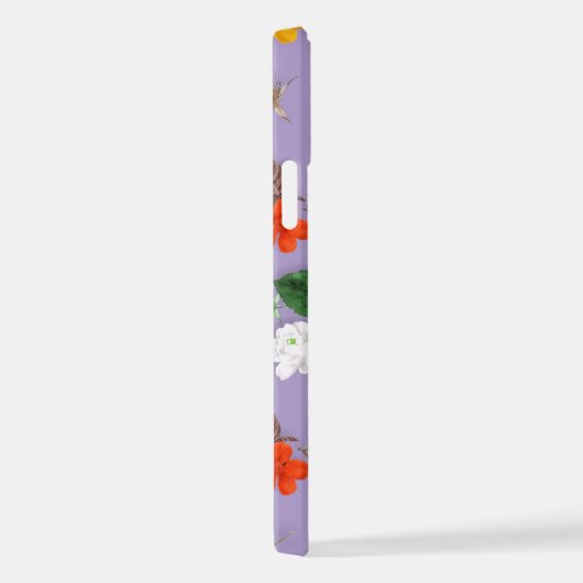 Gele bloemen en witte rozen 21 iPhone hoesje (Rechterkant)