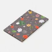 Gele bloemen en witte rozen 26 post-it® notes (Schuin)