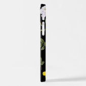 Gele bloemen en witte rozen 2 iPhone hoesje (Linkerkant)