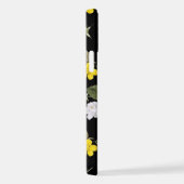 Gele bloemen en witte rozen 2 iPhone hoesje (Rechterkant)