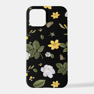 Gele bloemen en witte rozen 2 iPhone 12 pro hoesje