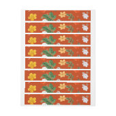 Gele bloemen en witte rozen 9 (Vel)