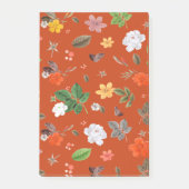 Gele bloemen en witte rozen 9 post-it® notes (Voorkant)