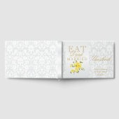 Gele Bloemen Eten, Drinken en Trouwen Gastboek Gastenboek (Volledig)