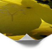 Gele bloemen Foto, Summertime Poster Paper (Hoek)