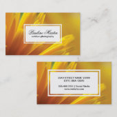 Gele bloemen | Fotografie buiten Visitekaartje (Voorkant / Achterkant)