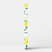 Gele bloemen: geïllustreerd naadloos patroon Case-Mate iPhone case (Achterkant / Links)