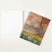 Gele bloemen grijze dag, 1911 planner (Display)
