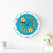 gele bloemen grote klok (Huis)