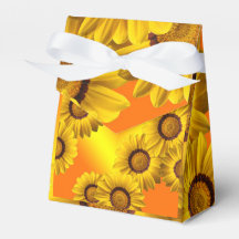 Gele bloemen in zonlicht