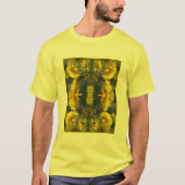 Gele bloemen in zonneschijn-Abstract T-shirt (Voorkant)
