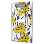 Gele bloemen klembord (Links)