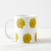 Gele bloemen koffiemok (Links)