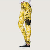 Gele bloemen Leggings (Links)