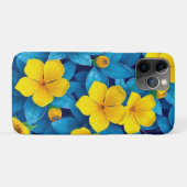Gele bloemen - Mediterraan Case-Mate iPhone Case (Achterkant (horizontaal))