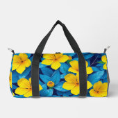 Gele bloemen - Mediterraan Plunjezak (Voorkant)