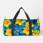 Gele bloemen - Mediterraan Plunjezak (Achterkant)