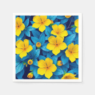 Gele bloemen - Mediterraan Servet