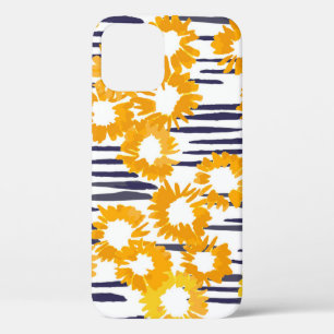 Gele bloemen: met de hand beschilderd Case-Mate iPhone case