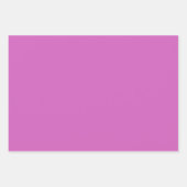 Gele bloemen met Oranje en Paarse bladeren Inpakpapier Vel (Voorkant 3)