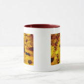 Gele bloemen mok (Midden)