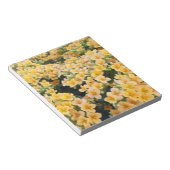 Gele Bloemen Notitieblok (Schuin)