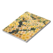 Gele Bloemen Notitieblok (Linkerzijde)