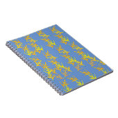 Gele Bloemen Notitieboek (Rechterzijde)