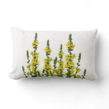 Gele bloemen Omkeerbaar Land Sierkussen