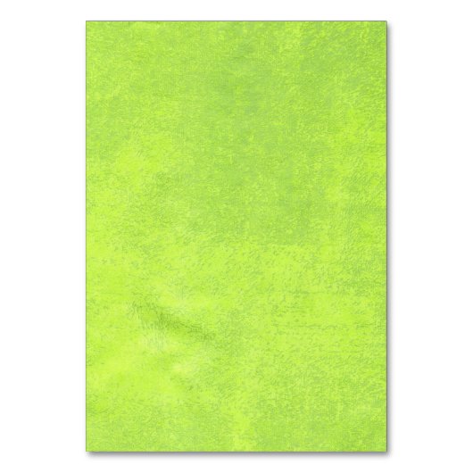 Gele Bloemen op Abstracte Groene Bruiloft Kaart (Achterkant)