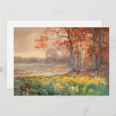 Gele bloemen op een grijze dag | Julian Onderdonk (Voorkant / Achterkant)