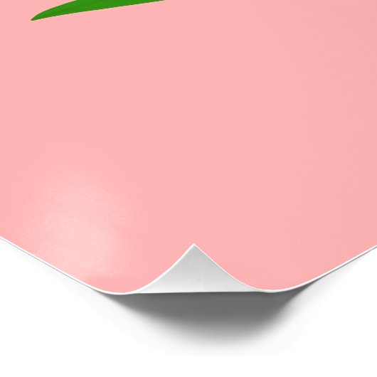 Gele bloemen perfect poster (Hoek)