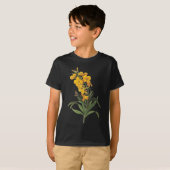 Gele bloemen, Pierre Joseph Redouté T-shirt (Voorkant volledig)